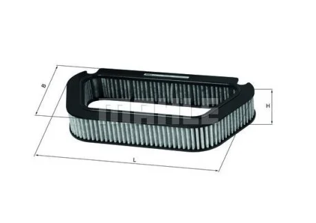 Фільтр салону вугільний MAHLE / KNECHT LAK176