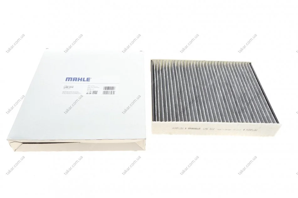 Фильтр салона угольный MAHLE / KNECHT LAK 812 (фото 1)