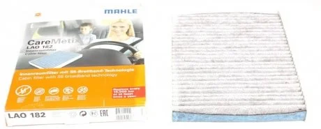 Фильтр салона антибактериальный, угольный MAHLE / KNECHT LAO182