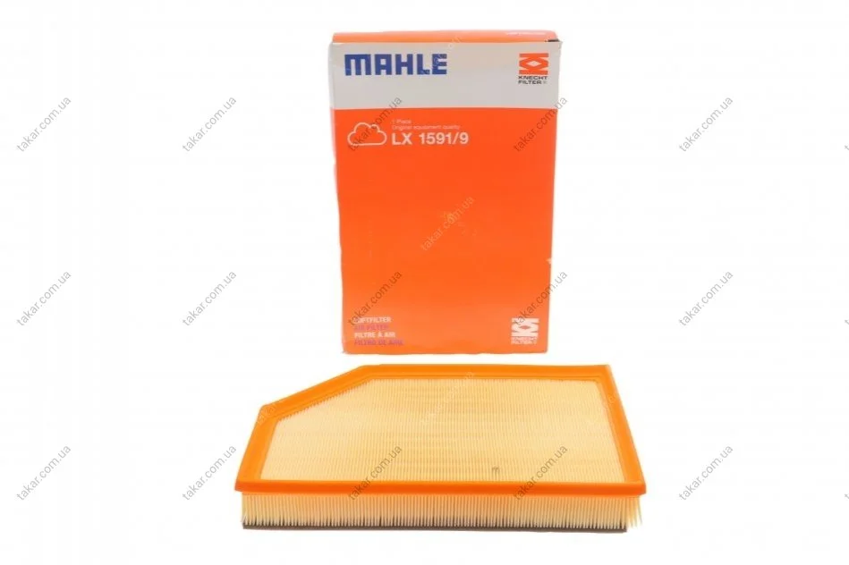 Фільтр повітряний MAHLE / KNECHT LX1591/9 (фото 1)