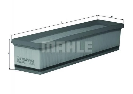 Фільтр повітряний MAHLE / KNECHT LX1849 (фото 1)