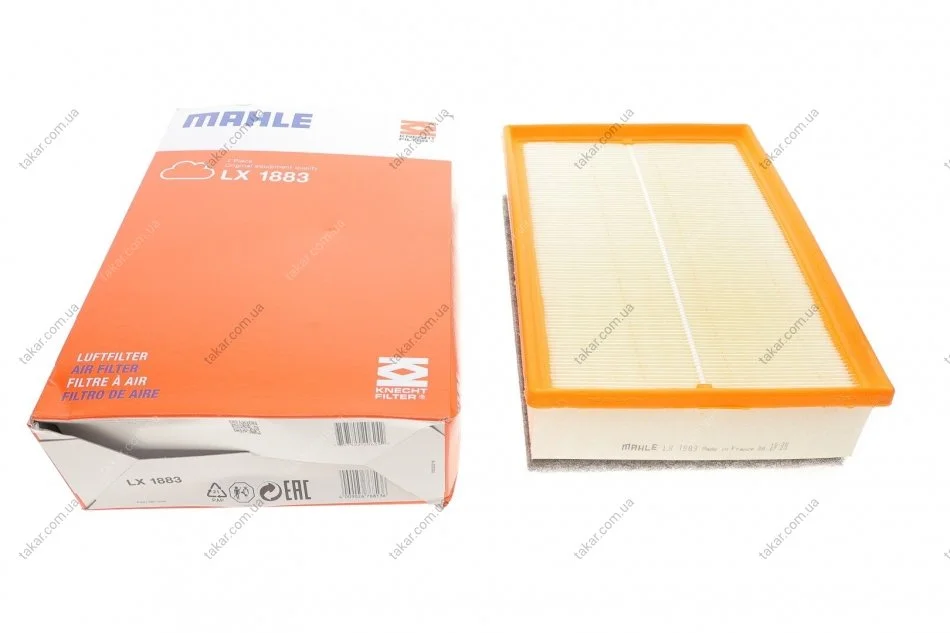 Воздушный фильтр MAHLE / KNECHT LX1883 (фото 1)