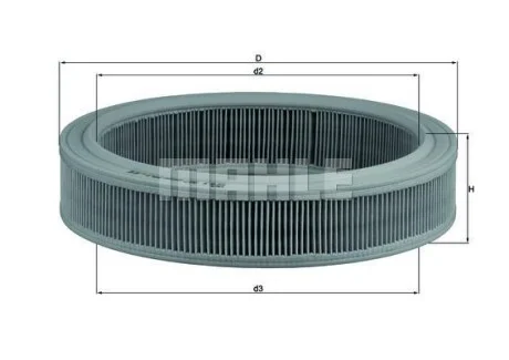 A_Фильтр воздушный Mahle Ford MAHLE / KNECHT LX202