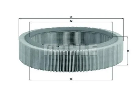 Фільтр пов. (вир-во Knecht-Mahle) MAHLE / KNECHT LX317