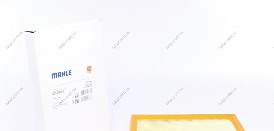 Фільтр повітряний MAHLE / KNECHT LX3196/1 (фото 1)