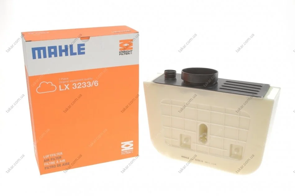 Фільтр повітряний MAHLE / KNECHT LX3233/6 (фото 1)