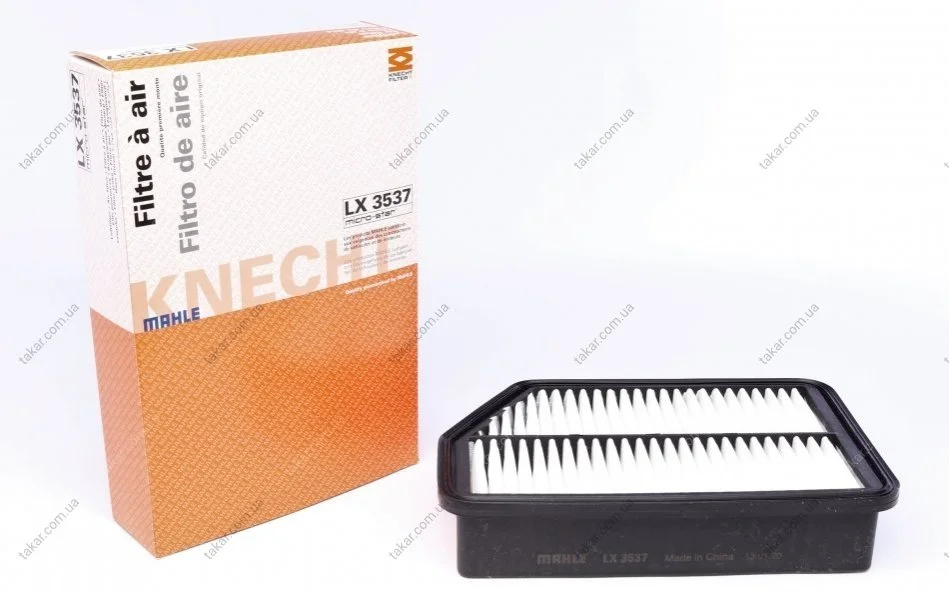 Воздушный фильтр MAHLE / KNECHT LX 3537 (фото 1)
