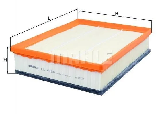 Воздушный фильтр MAHLE / KNECHT LX4154 (фото 1)