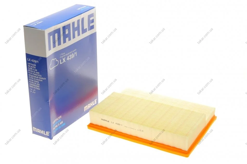 Воздушный фильтр MAHLE / KNECHT LX439/1 (фото 1)