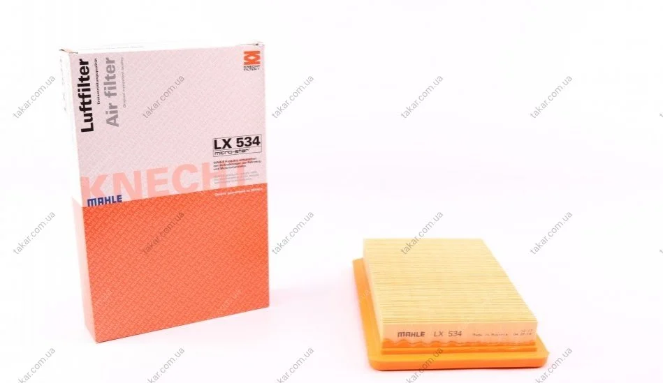 Фільтр повітряний MAHLE / KNECHT LX 534 (фото 1)