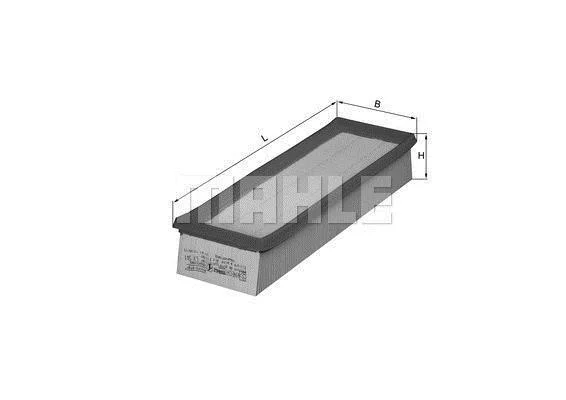 Фільтр пов. (вир-во Knecht-Mahle) MAHLE / KNECHT LX541 (фото 1)