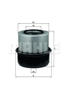 Воздушный фильтр MAHLE / KNECHT LX80