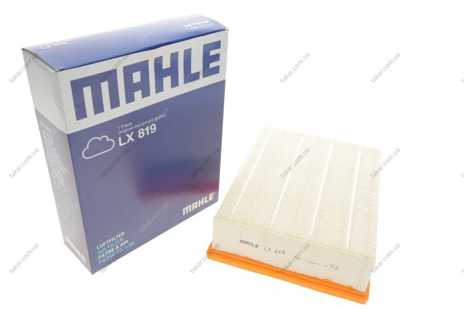 Воздушный фильтр MAHLE / KNECHT LX819 (фото 1)