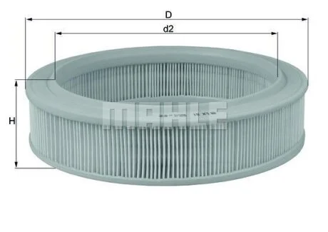 Фільтр пов. (вир-во Knecht-Mahle) MAHLE / KNECHT LX81
