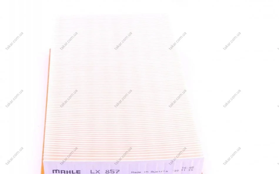 Воздушный фильтр MAHLE / KNECHT LX857 (фото 1)