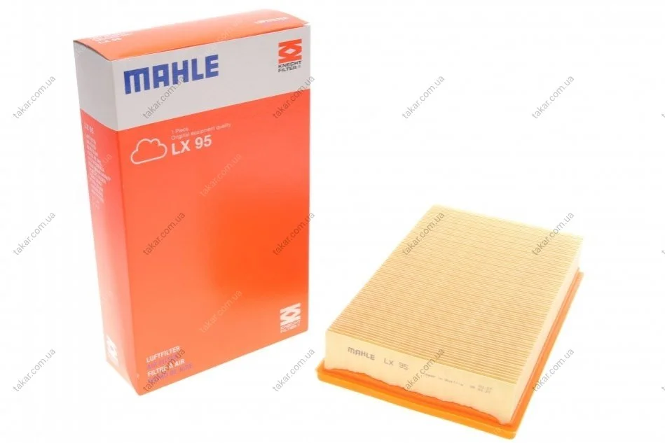 Воздушный фильтр MAHLE / KNECHT LX95 (фото 1)