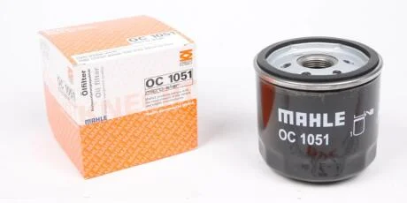 Масляний фільтр гвинт накручуваний MAHLE / KNECHT OC1051