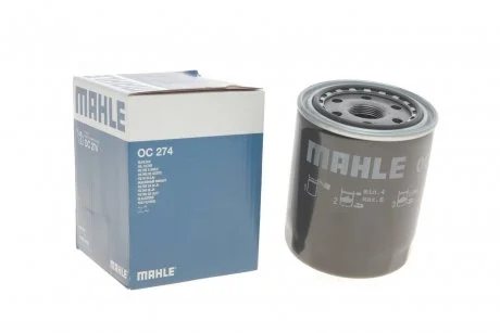 Масляный фильтр винт накручеваемый MAHLE / KNECHT OC 274