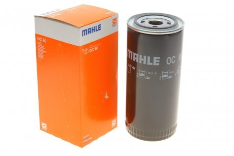 Масляний фільтр гвинт накручуваний MAHLE / KNECHT OC 60
