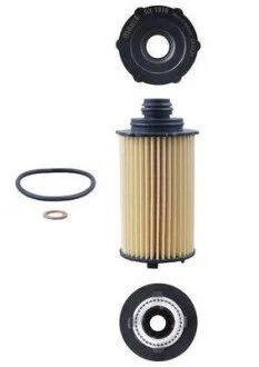 Масляний фільтр картридж патрон MAHLE / KNECHT OX1310D
