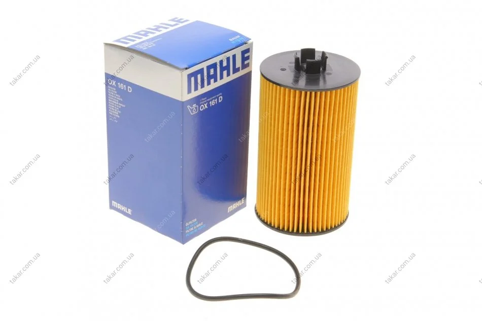 Масляный фильтр картридж патрон MAHLE / KNECHT OX 161D (фото 1)