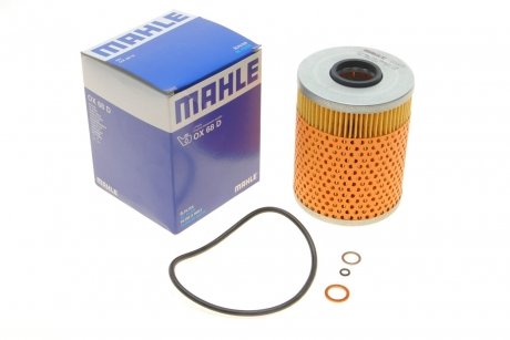 Масляний фільтр MAHLE / KNECHT OX 68D (фото 1)