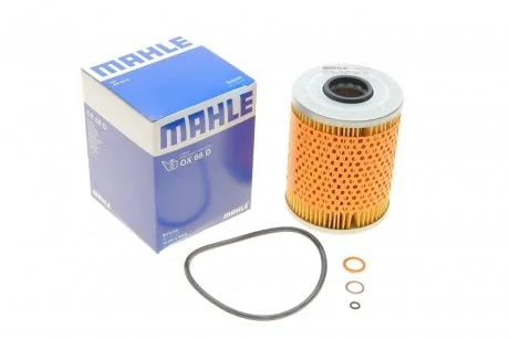 Масляний фільтр картридж патрон MAHLE / KNECHT OX 68D