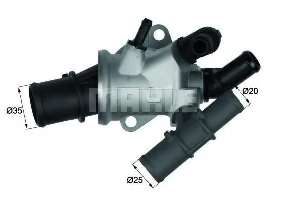 Термостат (вир-во Mahle) MAHLE / KNECHT TI 171 88 (фото 1)