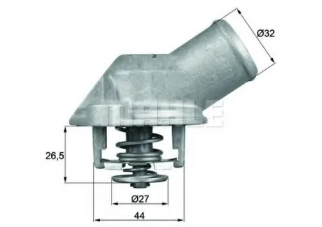 Термостат (вир-во Mahle) MAHLE / KNECHT TI 59 83