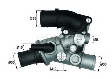 Термостат MAHLE / KNECHT TI9080D