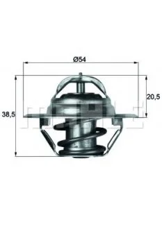 Термостат (вир-во Mahle) MAHLE / KNECHT TX 3 87 D