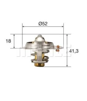 Термостат (Mahle) MAHLE / KNECHT TX 85 82