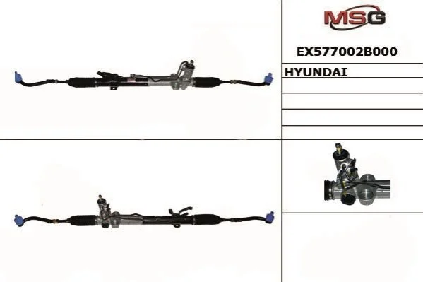 Рулевая рейка с ГУР MANDO EX577002B000 (фото 1)