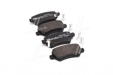 Колодки тормозные дисковые задн. (выр-во Mando) MANDO MBF015200
