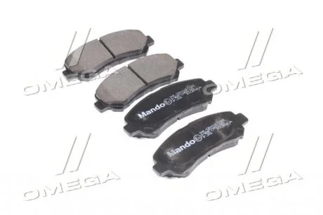 Тормозные колодки передние дисковые MANDO MBF015236