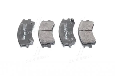 Тормозные колодки передние дисковые MANDO MBF015637