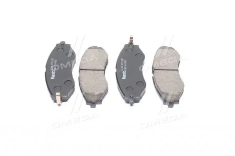 Тормозные колодки передние дисковые MANDO MPD15