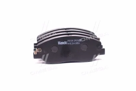 Тормозные колодки передние дисковые MANDO MPH38