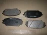 Тормозные колодки передние дисковые MANDO MPH41 (фото 1)