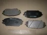 Тормозные колодки передние дисковые MANDO MPH41 (фото 2)