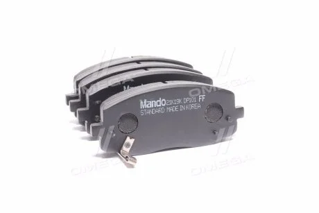 Гальмівні колодки передні дискові MANDO MPK25