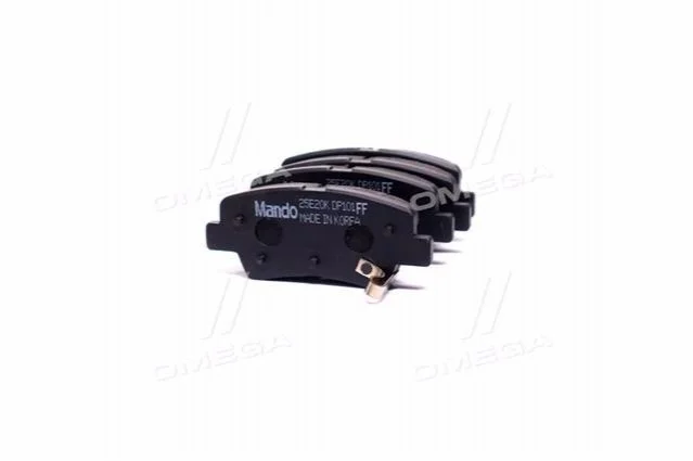 Тормозные колодки дисковые MANDO MPK37 (фото 1)
