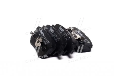Тормозные колодки задние дисковые MANDO MPM07