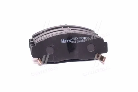 Тормозные колодки передние дисковые MANDO MPO06