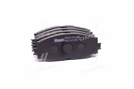 Тормозные колодки передние дисковые MANDO MPT08