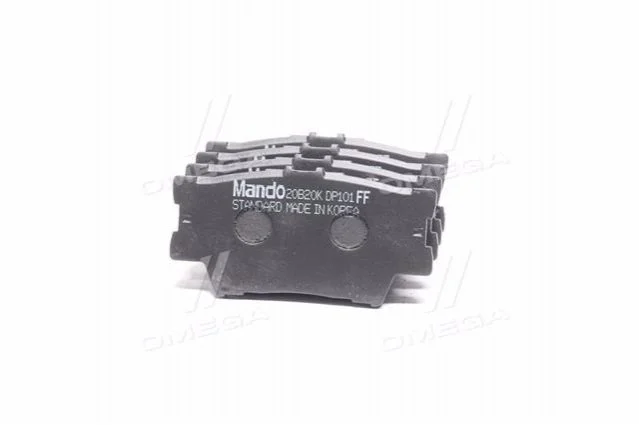 Тормозные колодки задние дисковые MANDO MPT14 (фото 1)