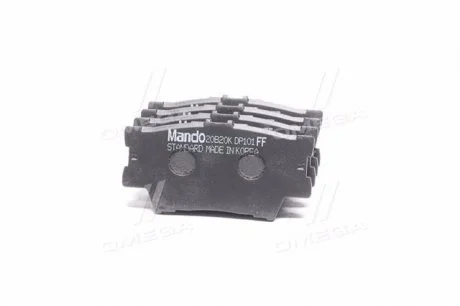 Тормозные колодки задние дисковые MANDO MPT14