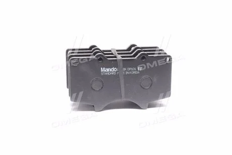 Тормозные колодки передние дисковые MANDO MPT25