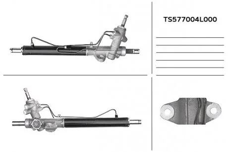 Рулевая рейка с ГУР MANDO TS577004L000