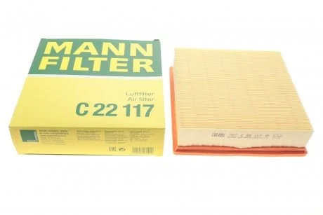 Фільтр повітряний MANN C22117